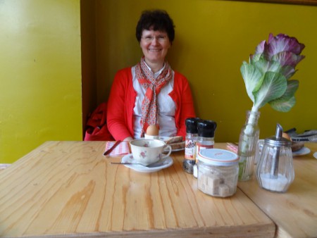 Karin heeft er heel veel zin in